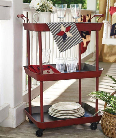 Utility Cart - Red Park Designs - The Fox Decor
